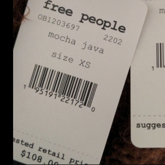 Free PEOPLE icing v neck pullover sweater knit - Picture 7 of 13